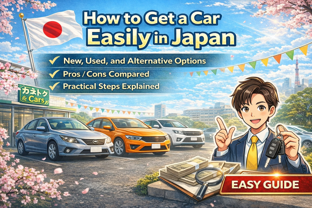 How to Get a Car Easily in Japan